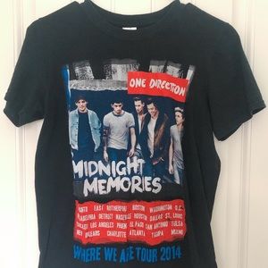 Official 1D WWA Tour Tee